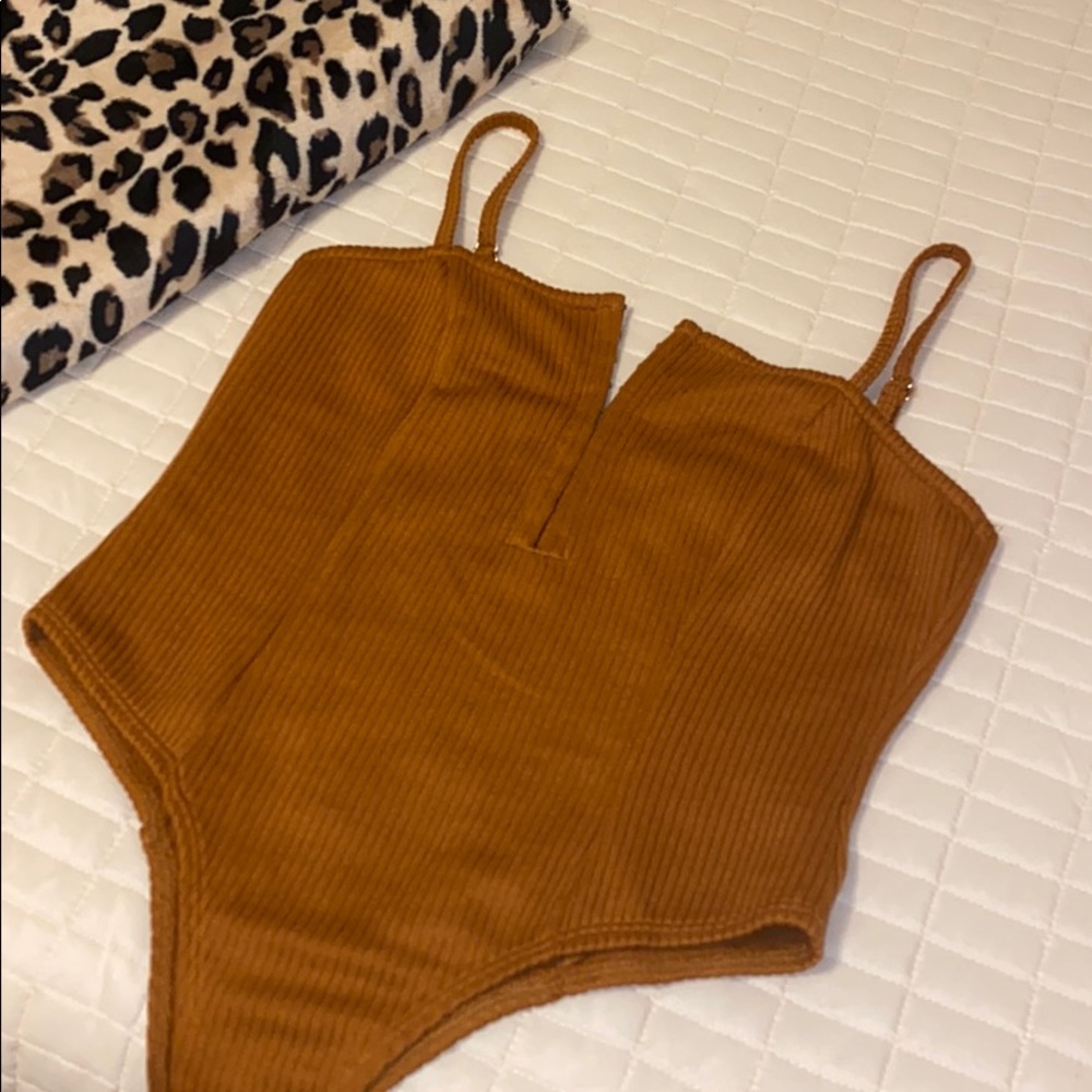 Ribbed Bodysuit